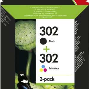Tinteiro HP 302 Pack Preto + Color